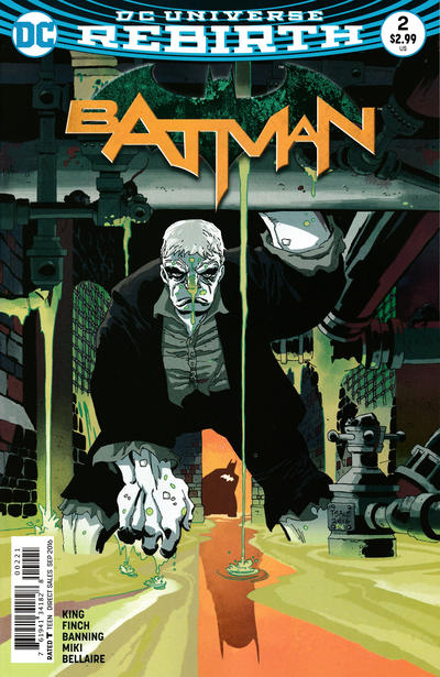 Batman 2016 #2 Tim Sale Cover - back issue - $10.00