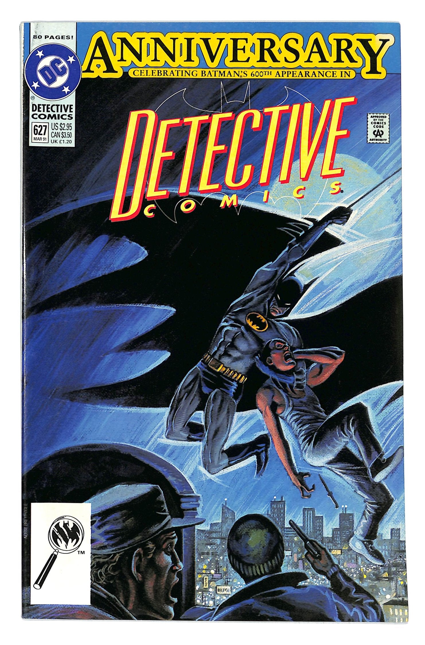 Detective Comics 1937 #627 Direct ed. - back issue - $10.00