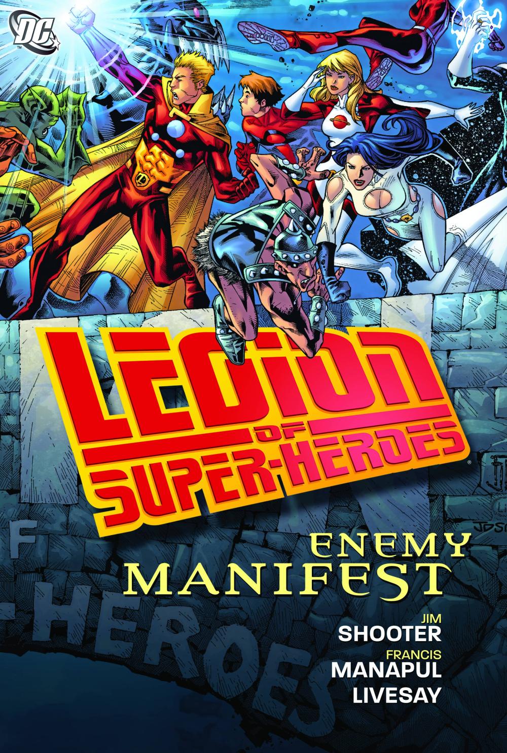 LEGION OF SUPER-HEROES ENEMY MANIFEST HC