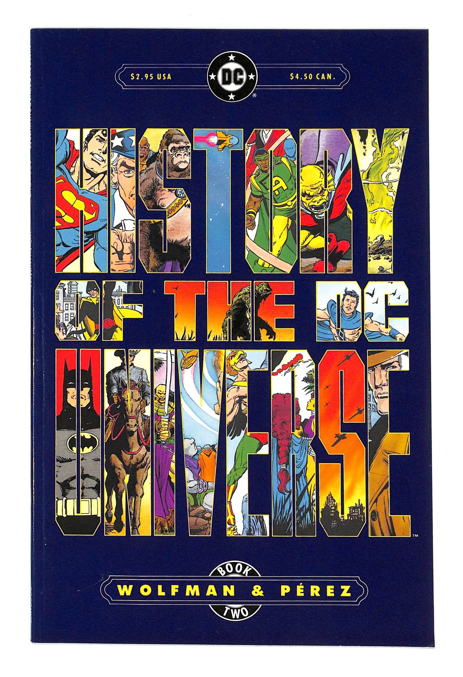 History of the DC Universe 1986 #2 - back issue - $10.00