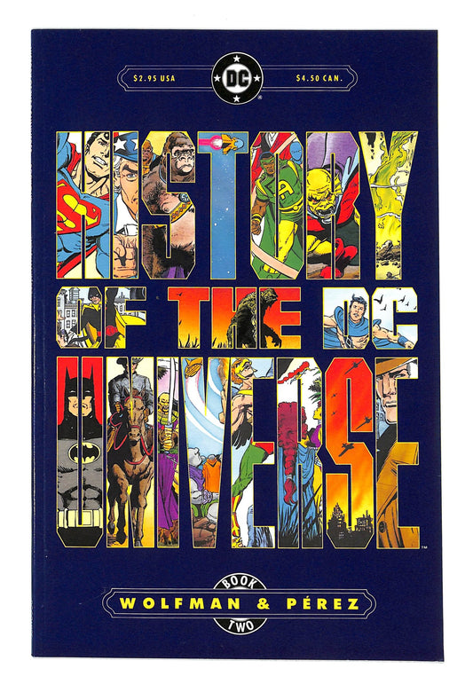 History of the DC Universe 1986 #2 - back issue - $10.00