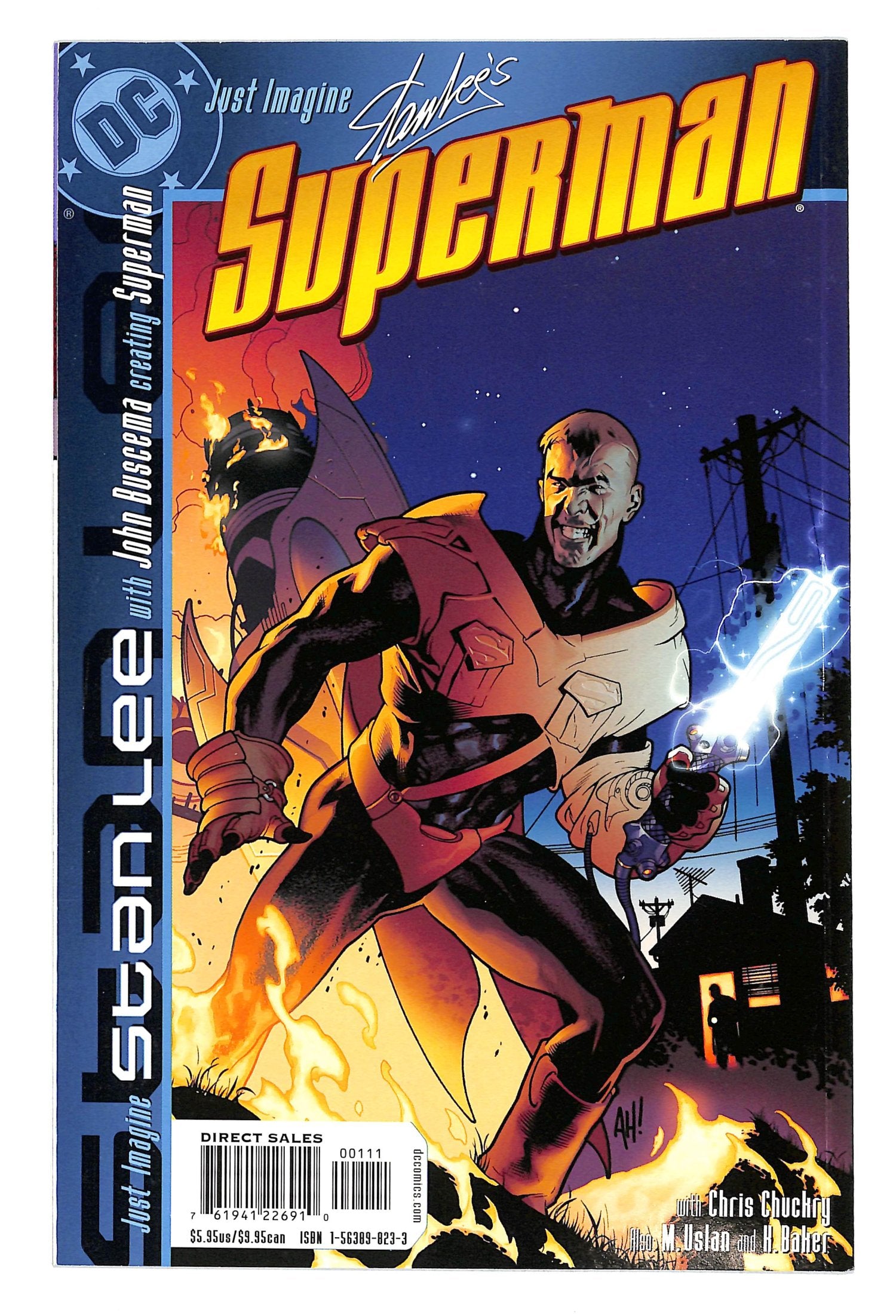 Just Imagine Stan Lee with John Buscema Creating Superman 2001book - back issue - $5.00