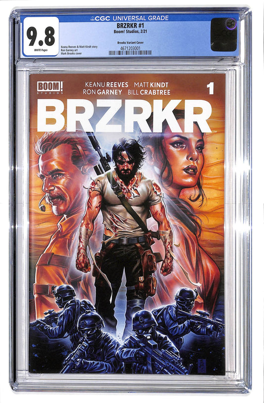 Brzrkr 2021 #1 Mark Brooks Cover - CGC 9.8 - $75.00