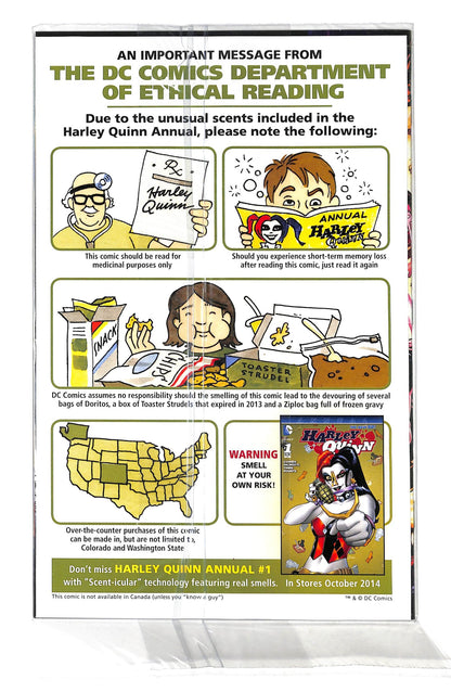 Harley Quinn Annual 2014 #1 American Edition - back issue - $10.00