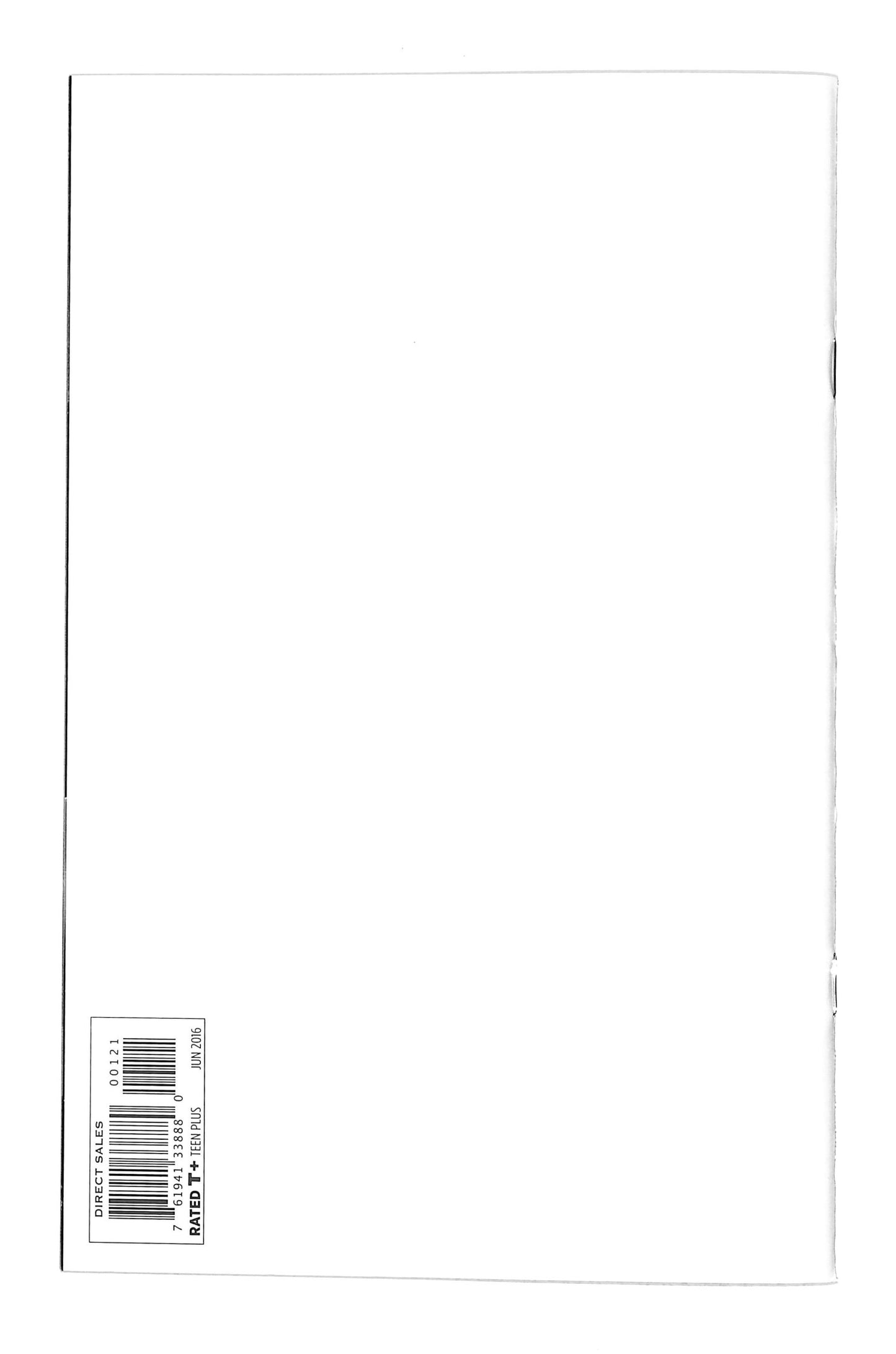 Harley Quinn & the Suicide Squad April Fools' Special 2016 #[nn] Blank Cover - back issue - $15.00
