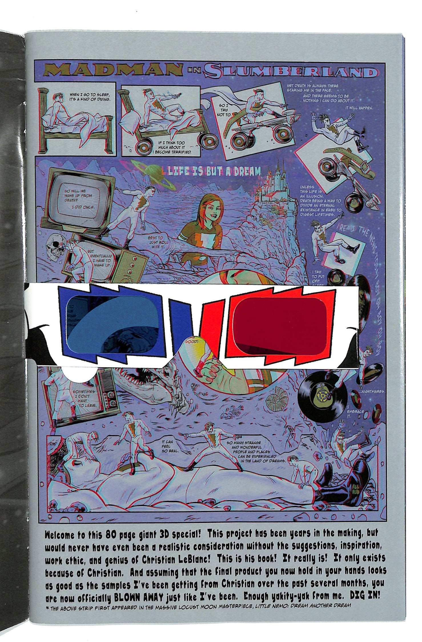 Madman In Your Face 3D Special 2014 #[nn] - back issue - $30.00