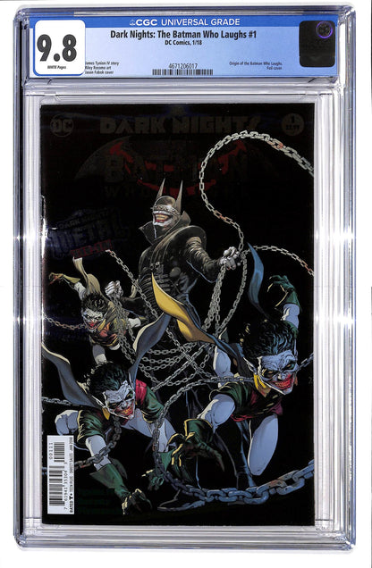 Dark Nights: The Batman Who Laughs 2018 #1 - CGC 9.8 - $185.00