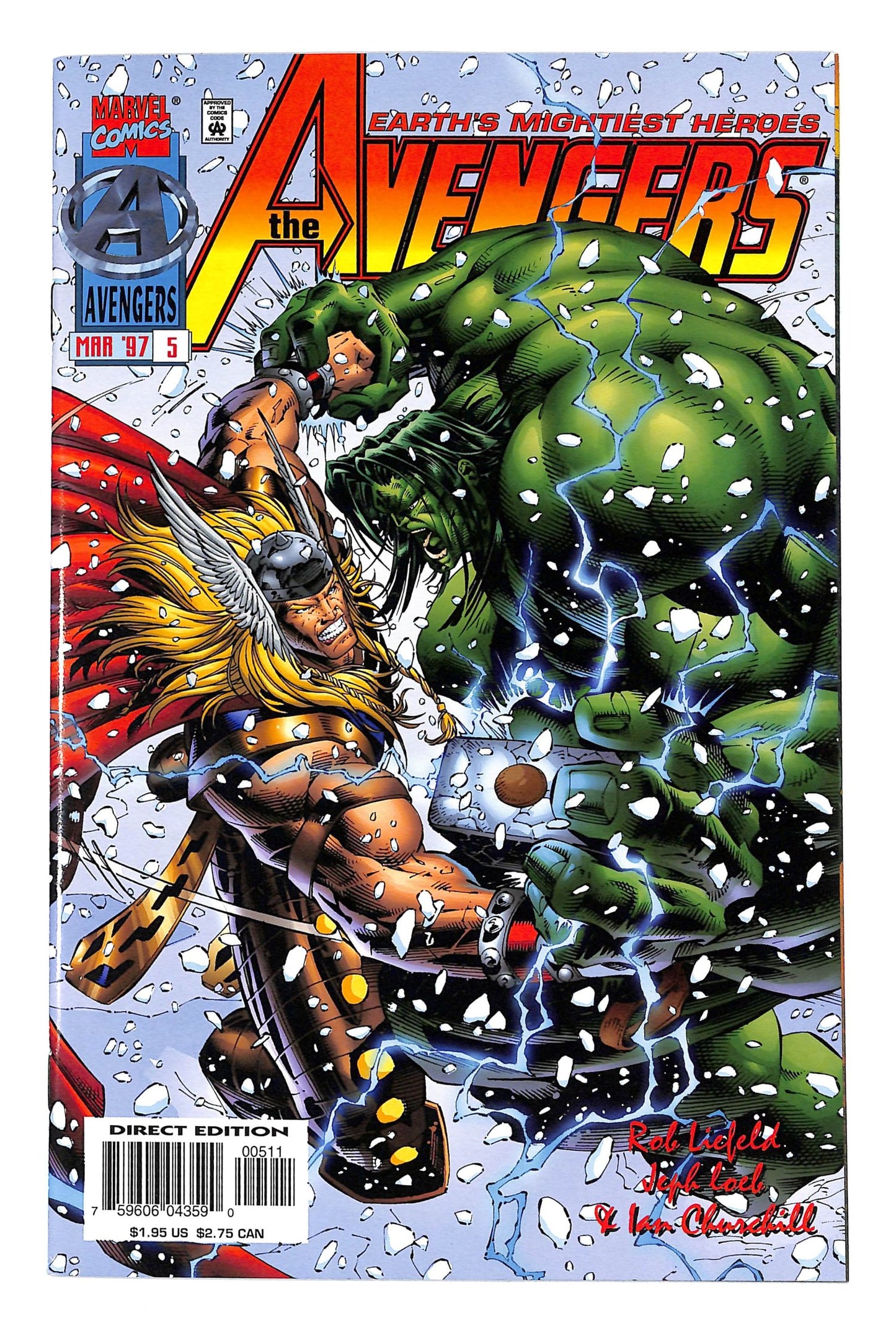 Avengers 1996 #5 Cover A - back issue - $10.00