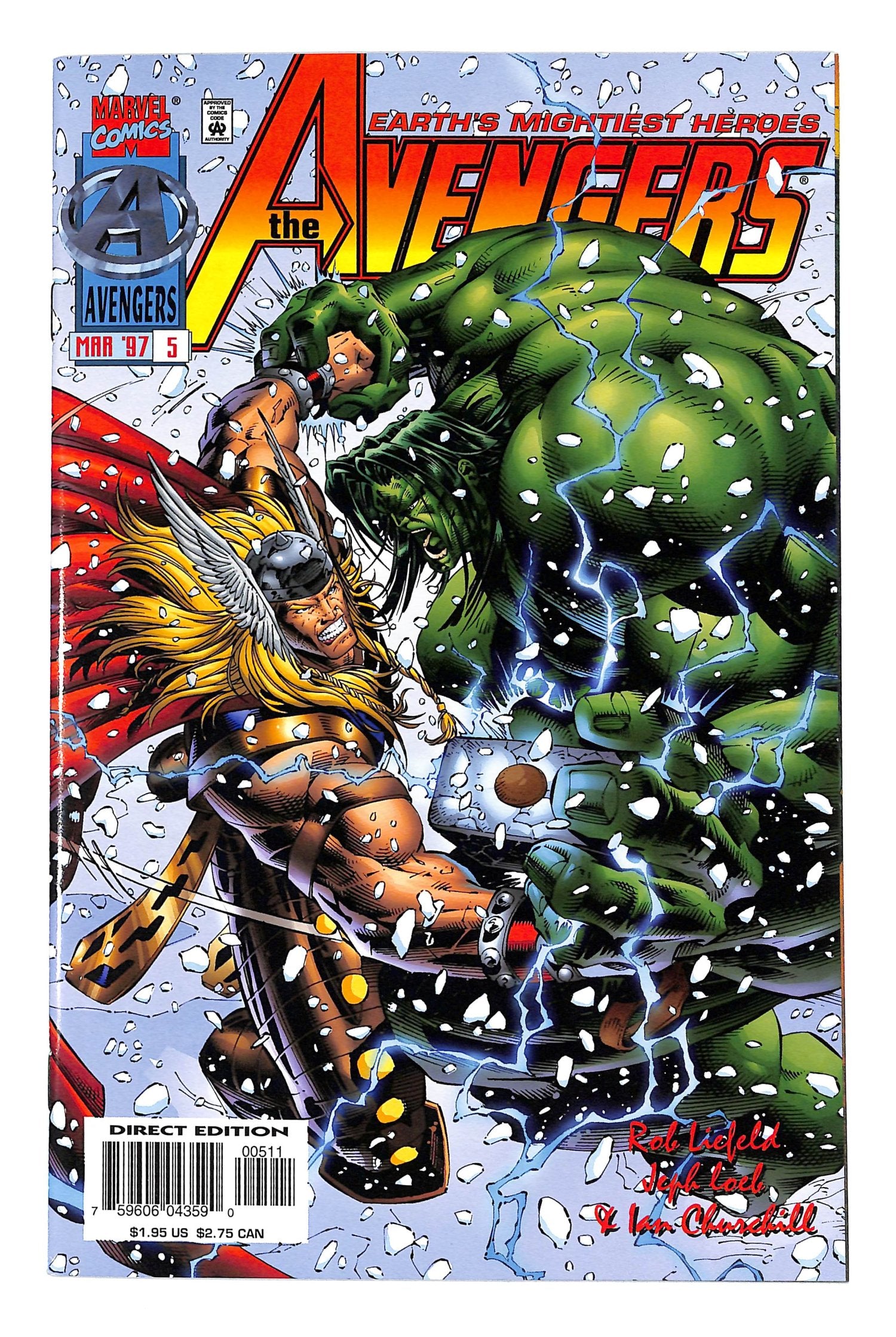 Avengers 1996 #5 Cover A - back issue - $10.00