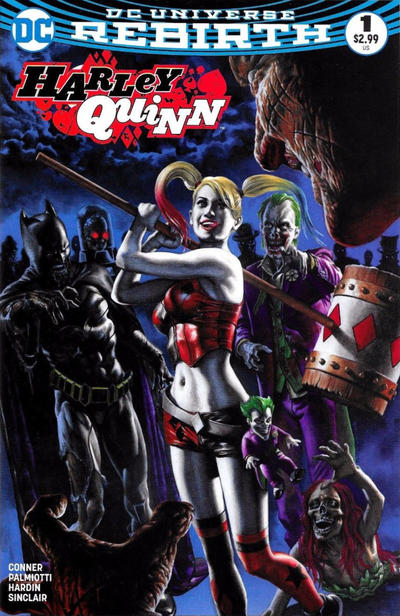Harley Quinn 2016 #1 AOD Collectables and Gotham Central Comics and Collectibles Rodolfo Migliari Cover - CGC 9.6 - $75.00