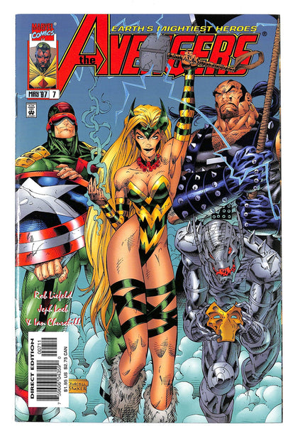 Avengers 1996 #7 Direct Edition - back issue - $10.00