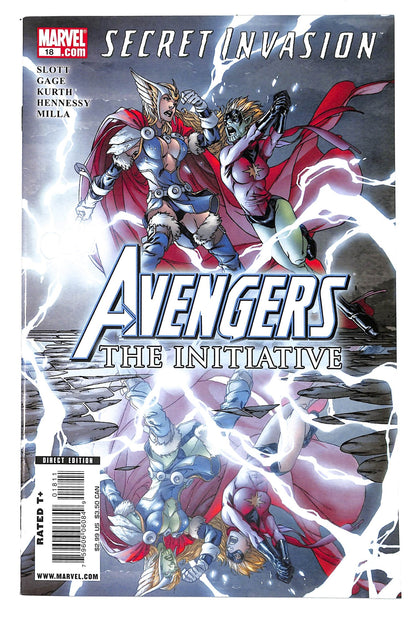 Avengers: The Initiative 2007 #18 Standard Cover - back issue - $5.00