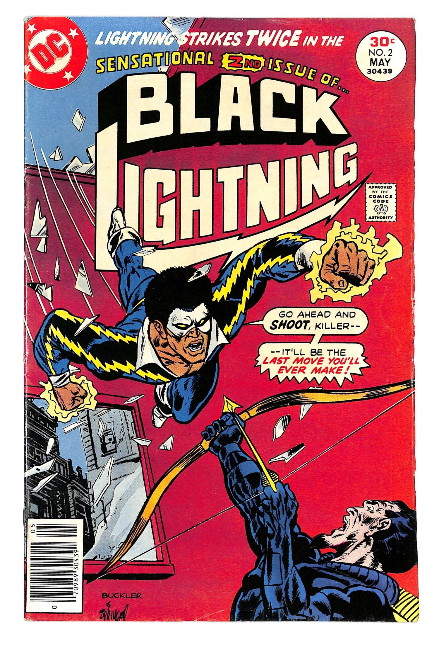 Black Lightning 1977 #2 - back issue - $10.00