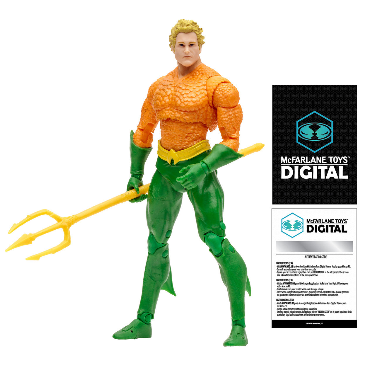 Mcfarlane Toys Digital 7" Wv1-Aquaman