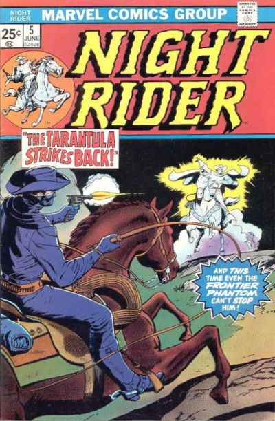 Night Rider 1974 #5 - 8.0 - $30.00