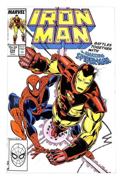 Iron Man 1968 #234 Direct ed. - back issue - $10.00