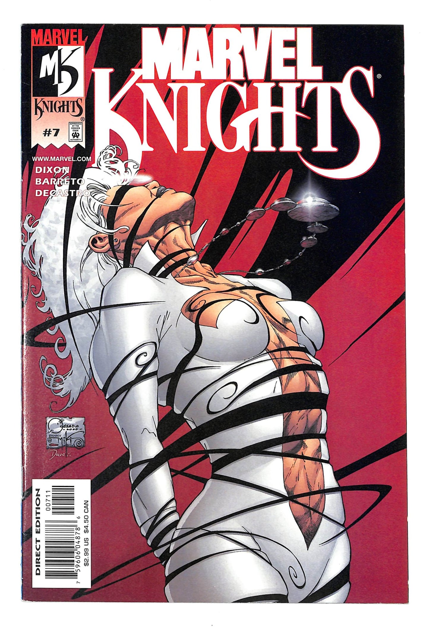 Marvel Knights 2000 #7 - back issue - $5.00