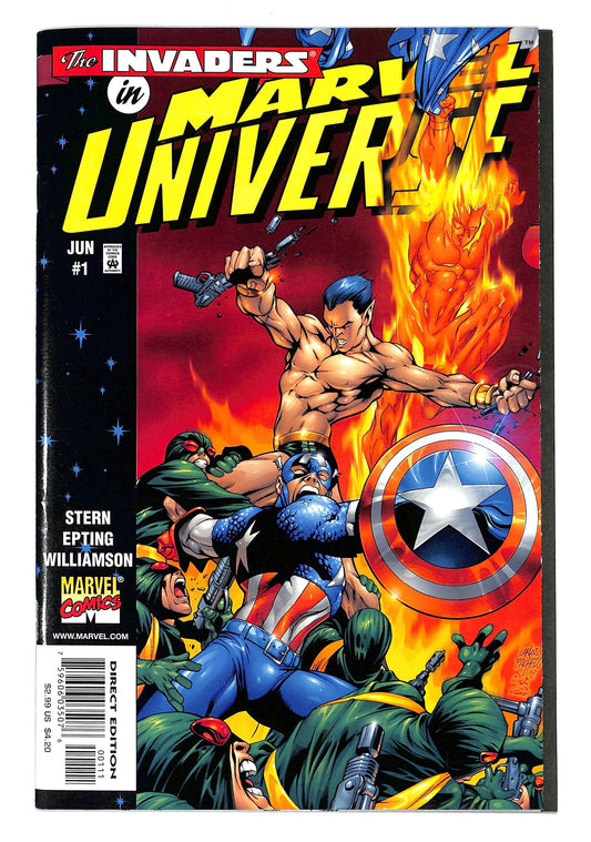 Marvel Universe 1998 #1 Direct Edition - back issue - $5.00