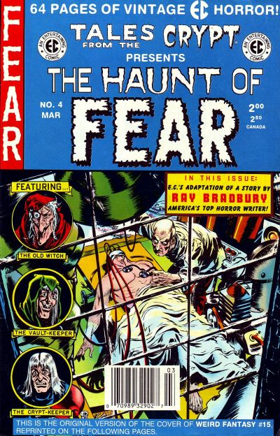 Haunt of Fear 1991 #4 with barcode - back issue - $10.00