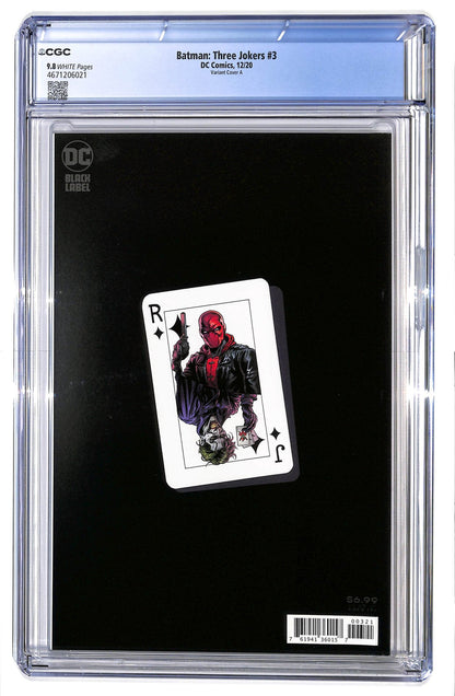 Batman: Three Jokers 2020 #3 Jason Fabok Red Hood Variant Cover - CGC 9.8 - $60.00