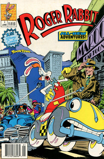 Roger Rabbit 1990 #1 Newsstand ed. - back issue - $10.00
