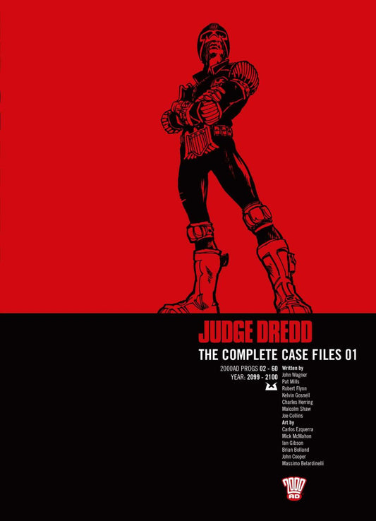 US JUDGE DREDD COMP CASE FILES TP VOL 01