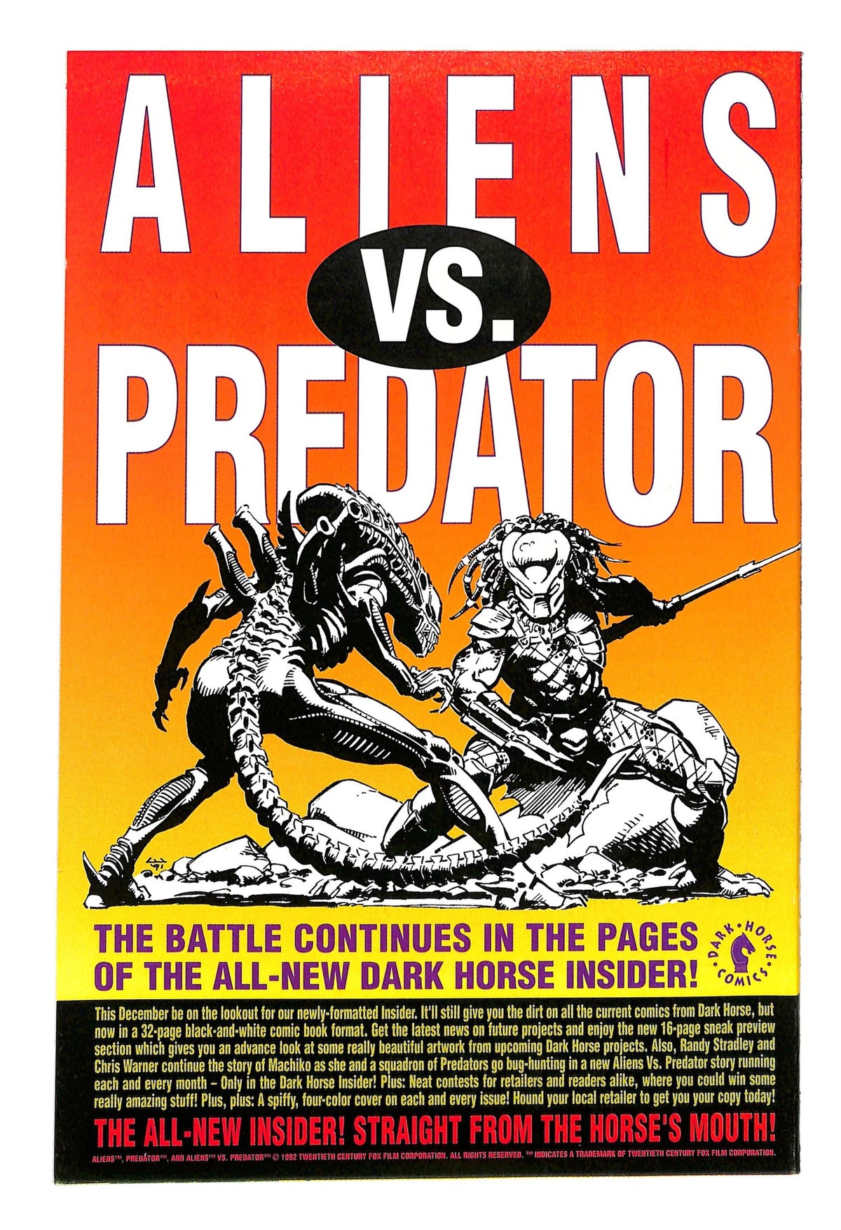 Predator Cold War 1991 #3 - back issue