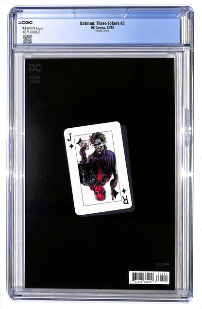 Batman: Three Jokers 2020 #3 Jason Fabok Stand-Up Comedian Variant Cover - CGC 9.8 - $50.00