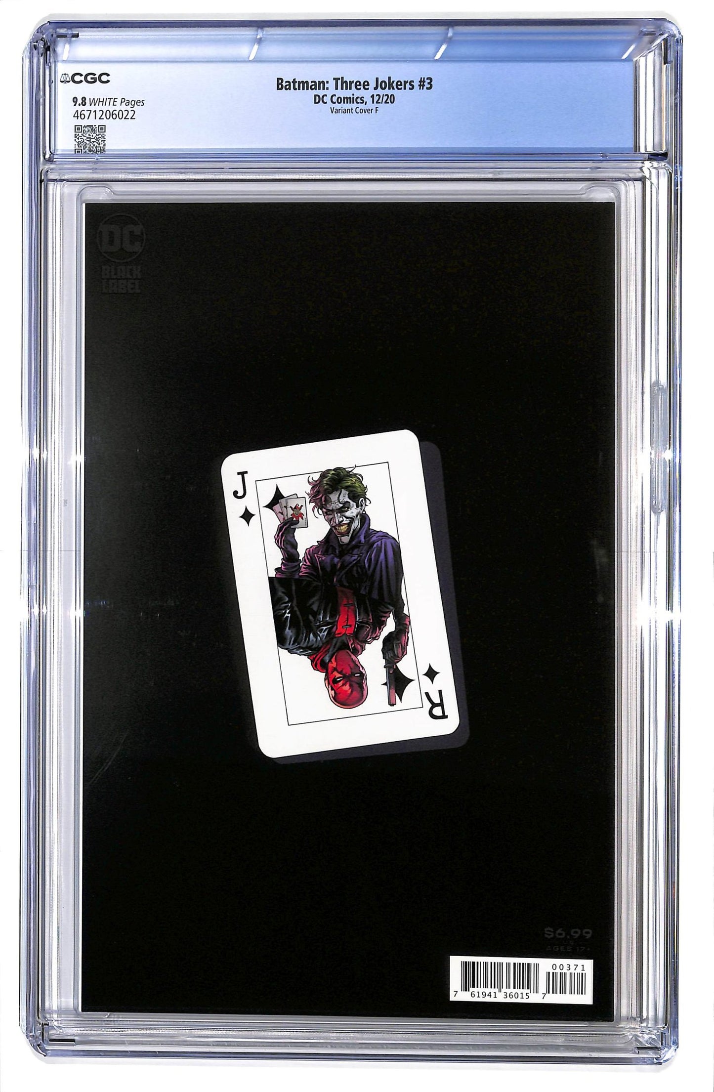 Batman: Three Jokers 2020 #3 Jason Fabok Endgame Mohawk Variant Cover - CGC 9.8 - $60.00