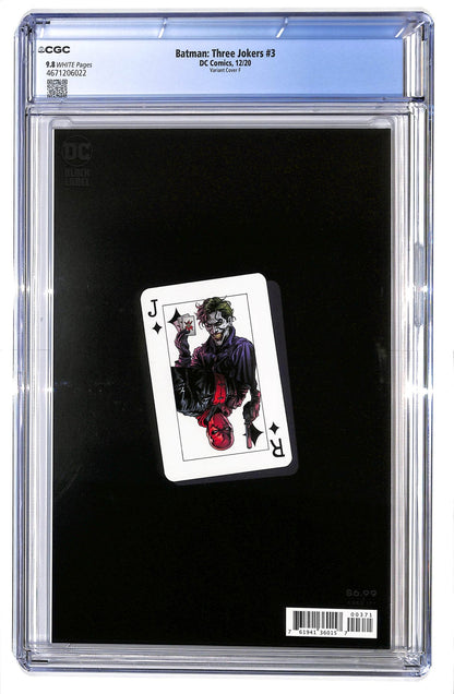 Batman: Three Jokers 2020 #3 Jason Fabok Endgame Mohawk Variant Cover - CGC 9.8 - $60.00