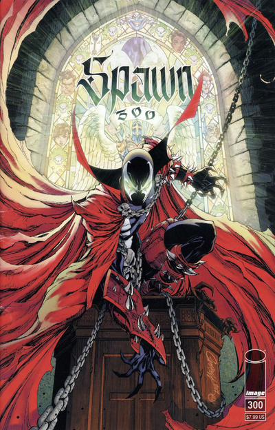 Spawn 1992 #300 Cover G - back issue - $10.00