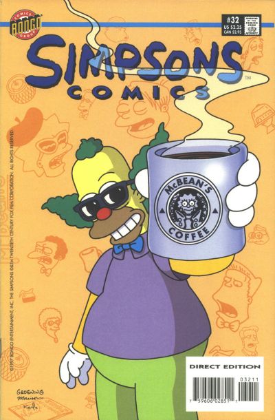 Simpsons Comics 1993 #32 - back issue - $10.00