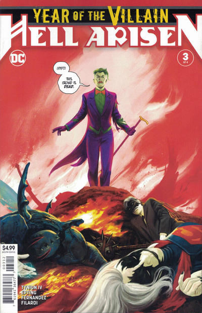 Year of the Villain: Hell Arisen 2020 #3 Second Printing - mid grade - $10.00