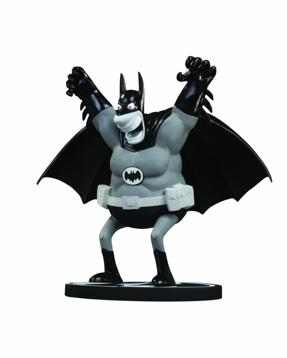 BATMAN BLACK & WHITE STATUE BY SERGIO ARAGONES