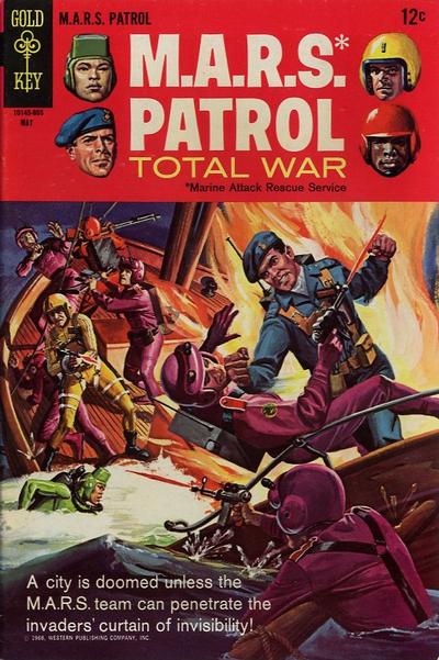 M.A.R.S. Patrol Total War 1966 #5 - 8.5 - $50.00