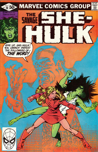 The Savage She-Hulk 1980 #10 Direct ed. - back issue - $10.00