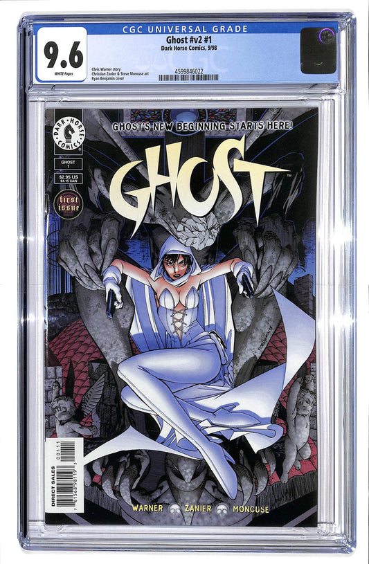 Ghost 1998 #1 - CGC 9.6 - $70.00