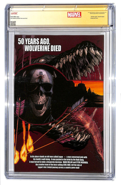 Wolverine 2003 #66 McNiven Cover Signed by Mark Millar - CGC 9.8 - $500.00