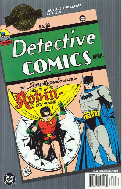 Millennium Edition: Detective Comics 38 2000 #[nn] Direct Sales - back issue - $10.00