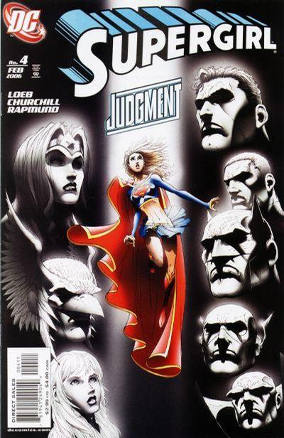 Supergirl 2005 #4 Ian Churchill / Norm Rapmund Cover - back issue