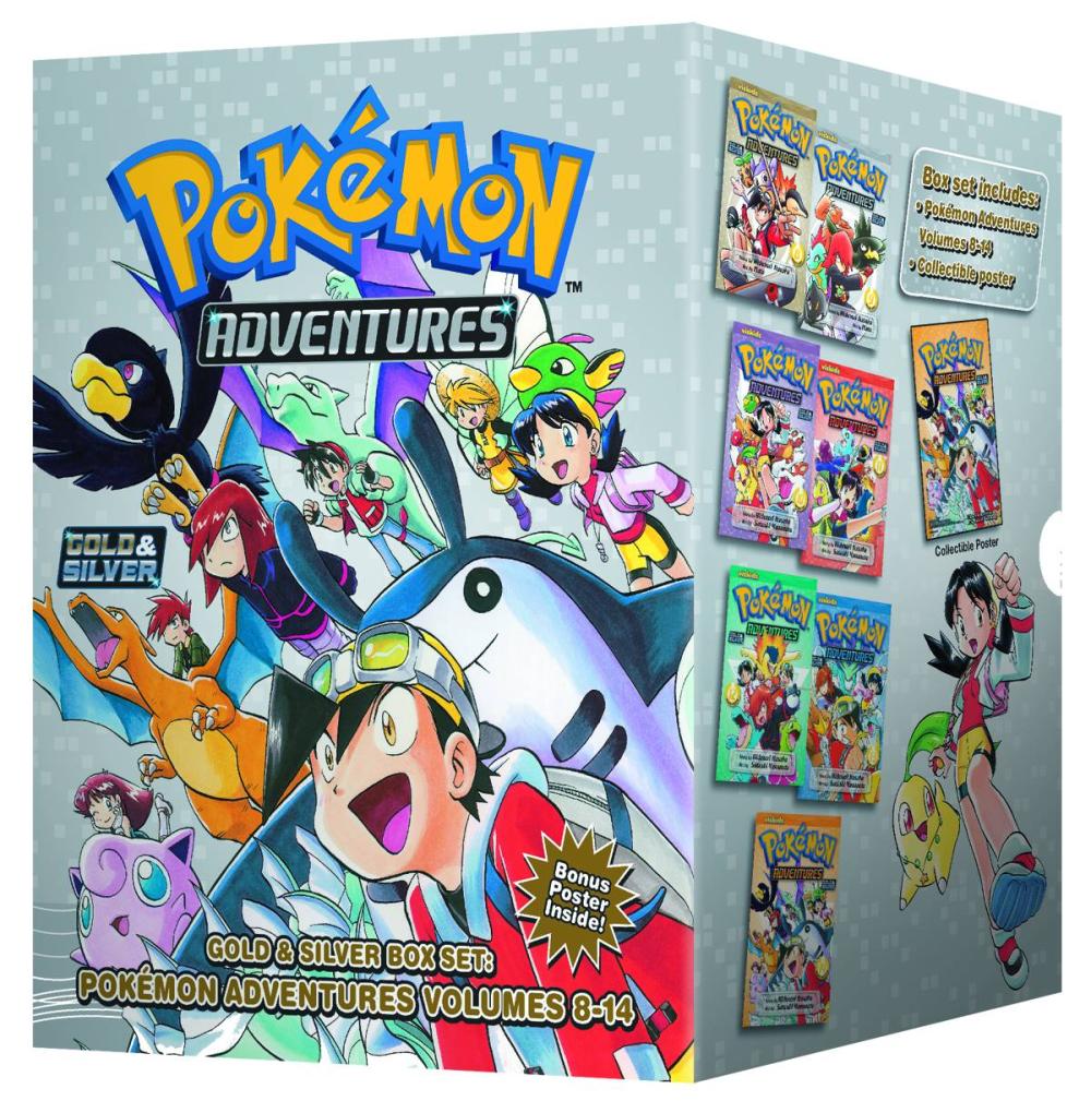 POKEMON ADVENTURES GN BOX SET VOL 02 GOLD SILVER