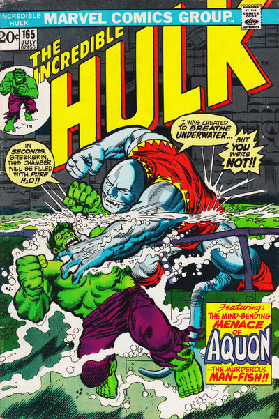 The Incredible Hulk 1968 #165 - 8.0 - $50.00