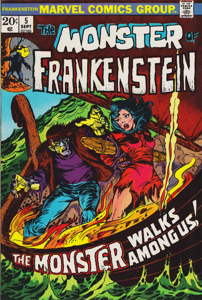 Frankenstein 1973 #5 - 8.5 - $40.00