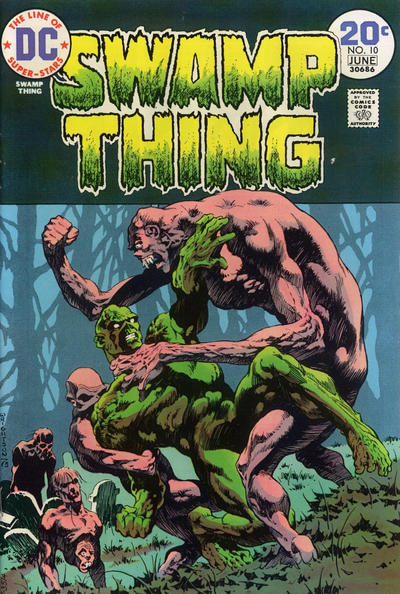 Swamp Thing 1972 #10 - 8.5 - $60.00