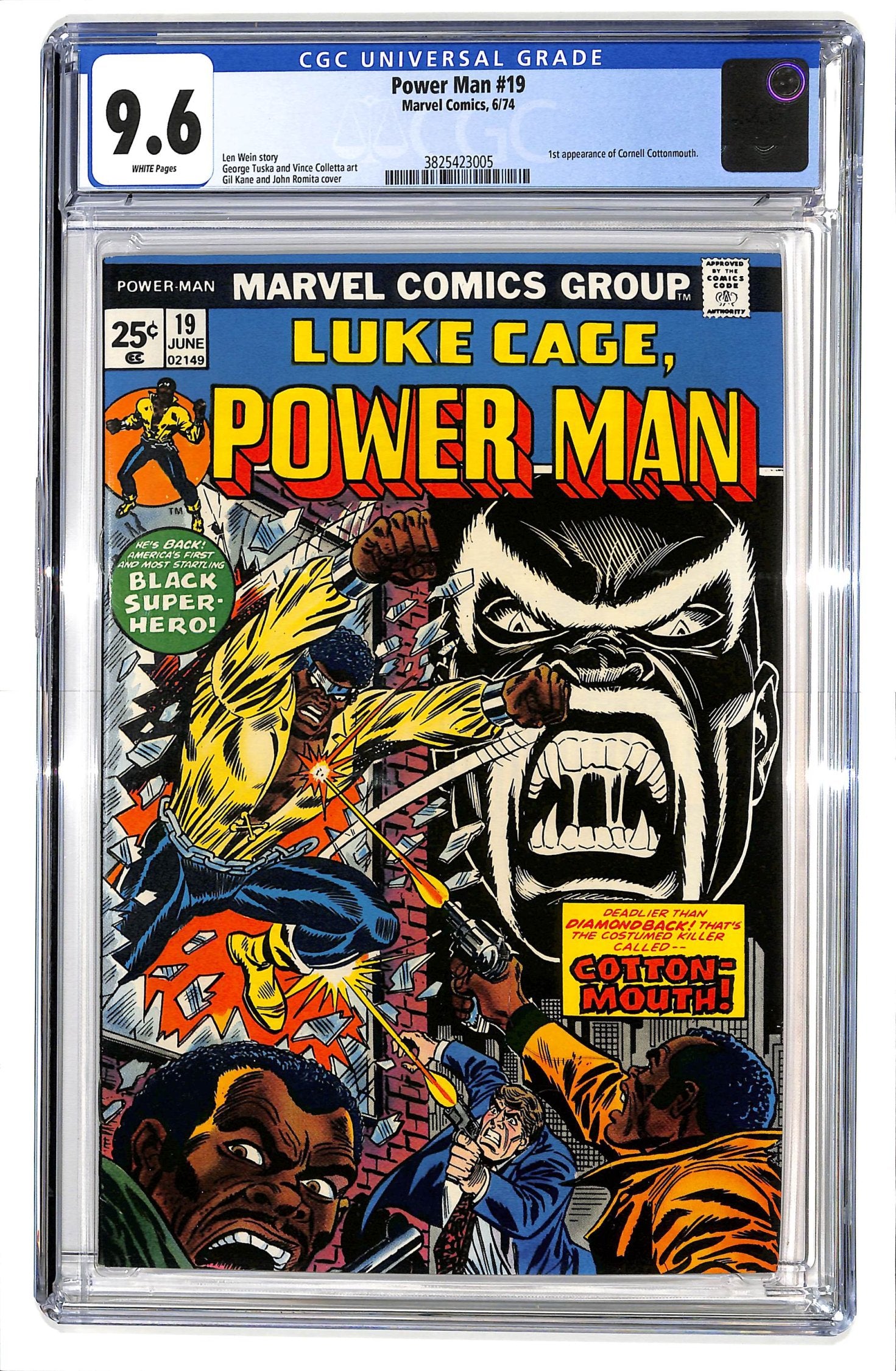 Power Man 1974 #19 - CGC 9.6 - $140.00