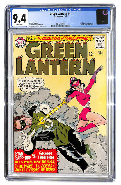 Green Lantern 1960 #41 - CGC 9.4 - $725.00
