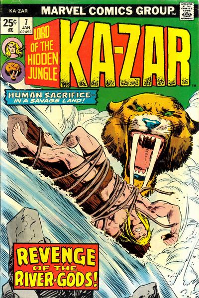 Ka-Zar 1974 #7 - back issue - $10.00