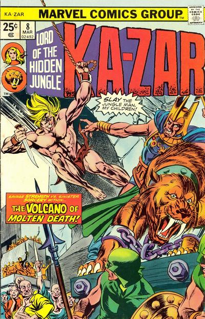 Ka-Zar 1974 #8 - high grade - $10.00