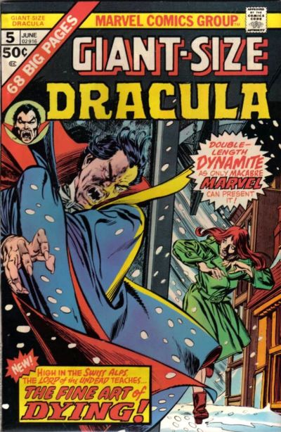 Giant-Size Dracula 1974 #5 - back issue - $25.00