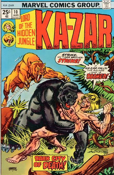 Ka-Zar 1974 #10 Regular - back issue - $10.00